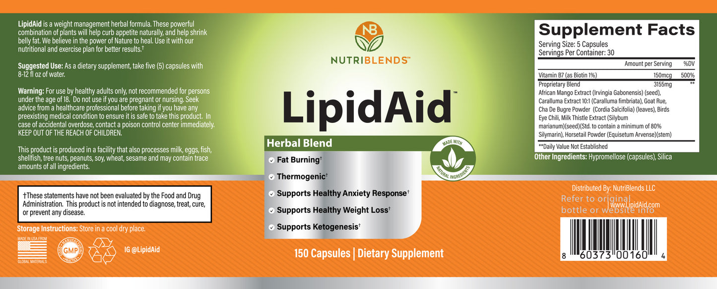 LipidAid - Blood Sugar Support & Balance