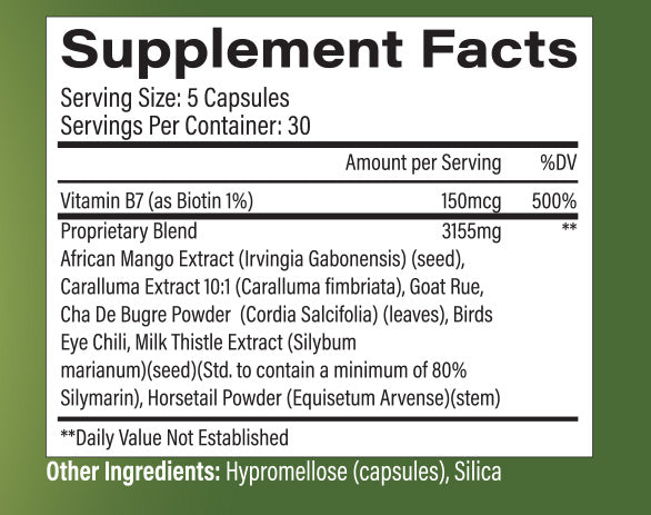 LipidAid - Glucose Balance & Natural Fat Burner