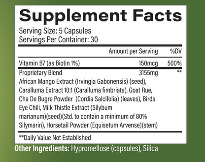 LipidAid - Glucose Balance & Natural Fat Burner